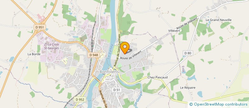 localisation de l'entreprise MADAME BERENICE VIGNAUD à SAINT-MAURICE-DES-LIONS