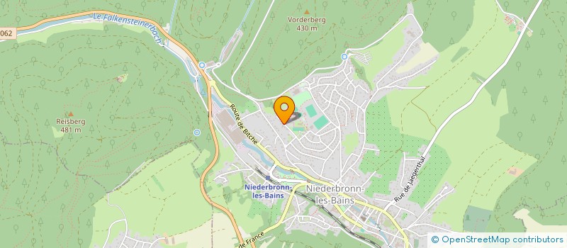 localisation de l'entreprise MADAME BERENICE WINLING  WRTH