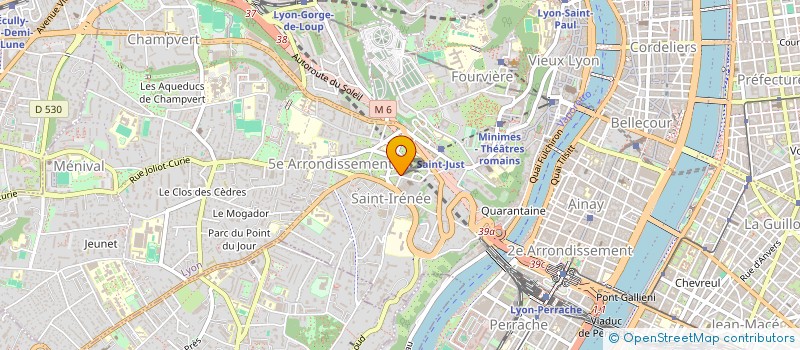 localisation de l'entreprise MADAME BERENICE YAHOU à LYON