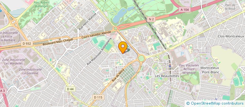 localisation de l'entreprise MADAME BERIL ARSLAN à AULNAY-SOUS-BOIS
