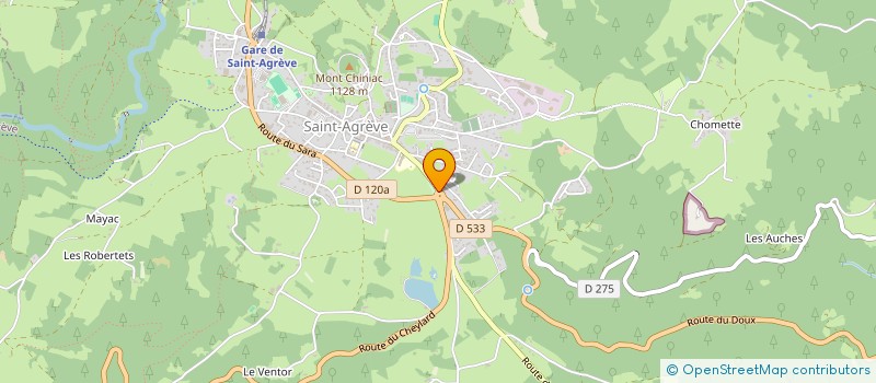 localisation de l'entreprise MADAME BERIVAN KARA  FIRMINY