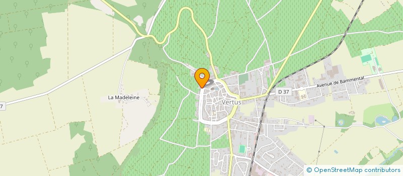 localisation de l'entreprise MADAME BERNADETTE AGRAPART  BLANCS-COTEAUX