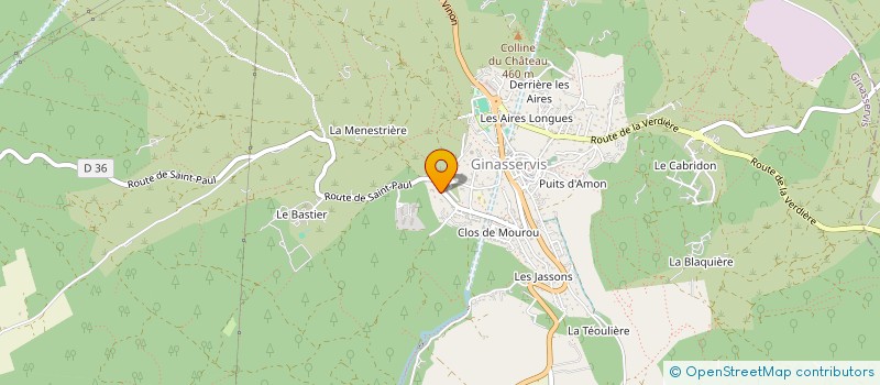 localisation de l'entreprise MADAME BERNADETTE AILLOT  RIANS