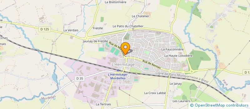 localisation de l'entreprise MADAME BERNADETTE ALINE à SAINT-GILLES
