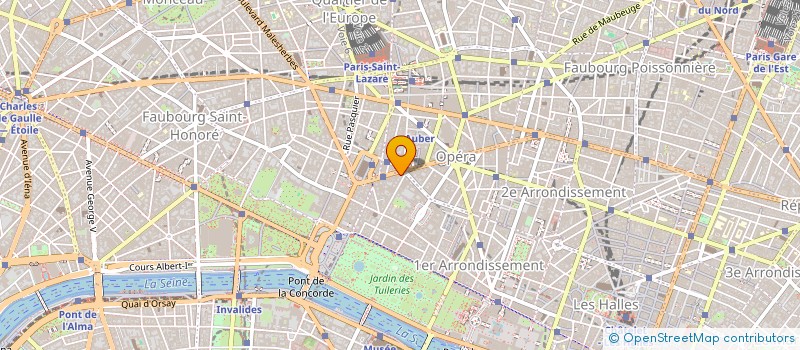 localisation de l'entreprise MADAME BERNADETTE ALVAREZ à PARIS