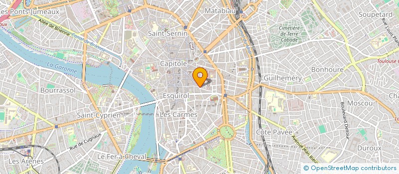 localisation de l'entreprise MADAME BERNADETTE ANDRIEU à TOULOUSE