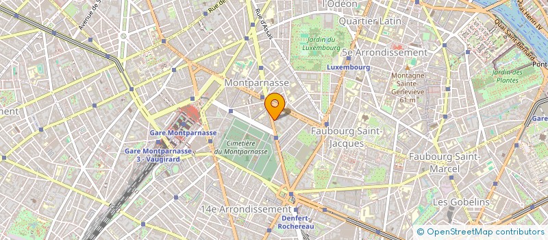 localisation de l'entreprise MADAME BERNADETTE AUBERT à PARIS