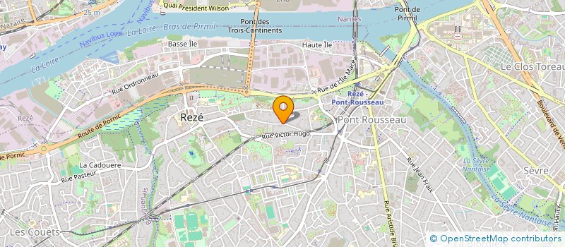 localisation de l'entreprise MADAME BERNADETTE BARREAU  REZE