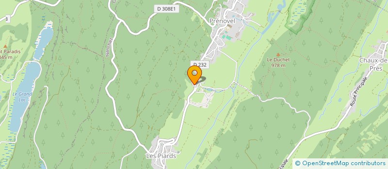 localisation de l'entreprise MADAME BERNADETTE BELBENOIT  NANCHEZ