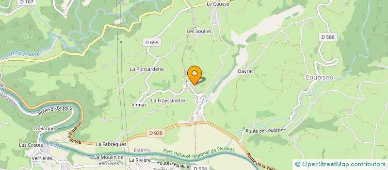 localisation de l'entreprise MADAME BERNADETTE BELIERES  COUBISOU