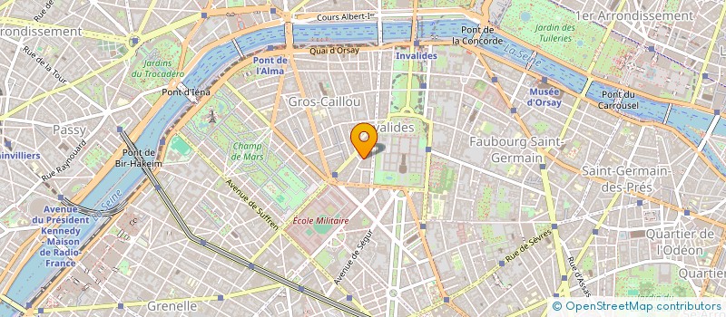 localisation de l'entreprise MADAME BERNADETTE BENITTE  PARIS