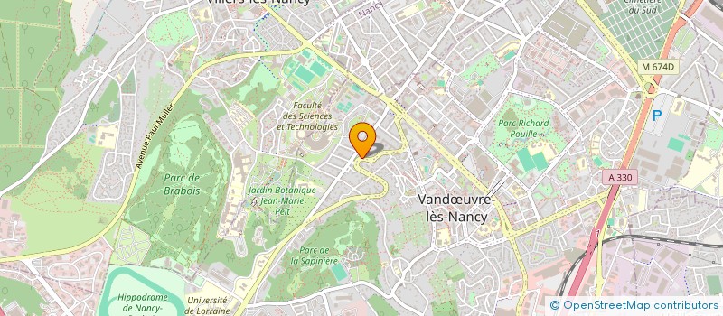 localisation de l'entreprise MADAME BERNADETTE BEZY  MONTPELLIER
