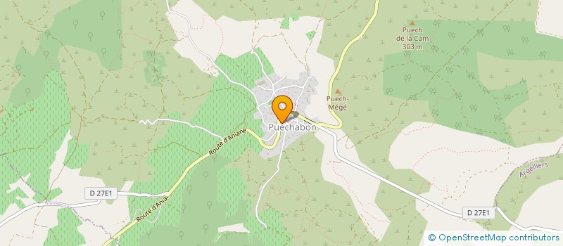 localisation de l'entreprise MADAME BERNADETTE BOCQUILLON  PUECHABON