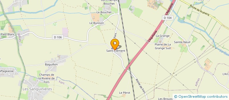 localisation de l'entreprise MADAME BERNADETTE BONNIN  AIFFRES