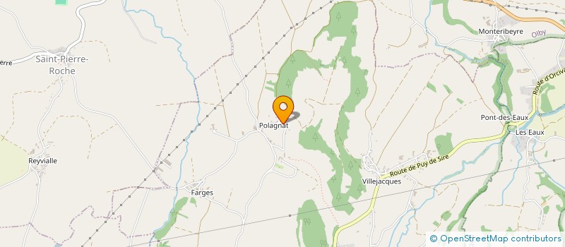 localisation de l'entreprise MADAME BERNADETTE BONY  SAINT-BONNET-PRES-ORCIVAL