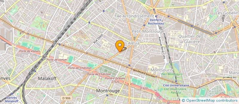 localisation de l'entreprise MADAME BERNADETTE BOUR  PARIS