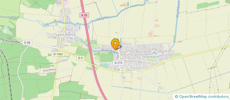 localisation de l'entreprise MADAME BERNADETTE BURCKEL  STOTZHEIM