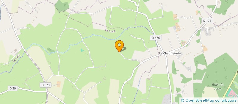 localisation de l'entreprise MADAME BERNADETTE CAHU  SUBLIGNY