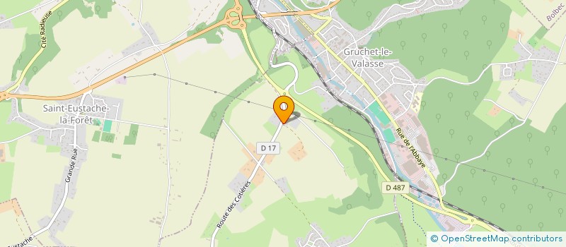 localisation de l'entreprise MADAME BERNADETTE CANIVET  SAINT-ANTOINE-LA-FORET