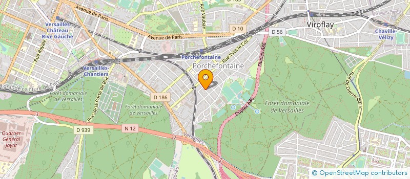localisation de l'entreprise MADAME BERNADETTE CANONNE à VERSAILLES