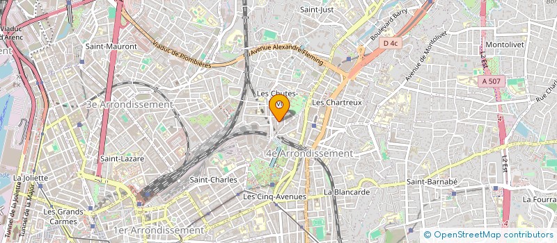 localisation de l'entreprise MADAME BERNADETTE CAPPELLO à MARSEILLE