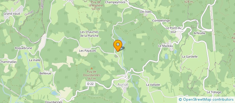 localisation de l'entreprise MADAME BERNADETTE CHAMPEMONT à FAUX-MAZURAS