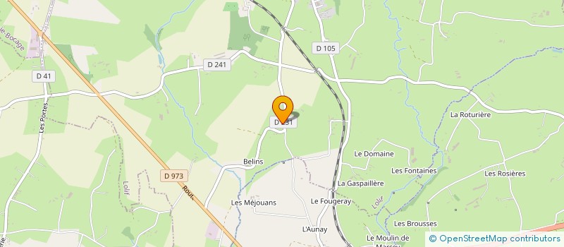 localisation de l'entreprise MADAME BERNADETTE CHAMPION  LOLIF