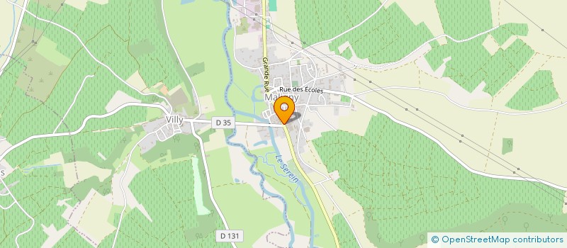 localisation de l'entreprise MADAME BERNADETTE CHARLET  COURGIS