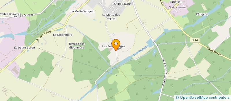 localisation de l'entreprise MADAME BERNADETTE CHARMONT à LORRIS