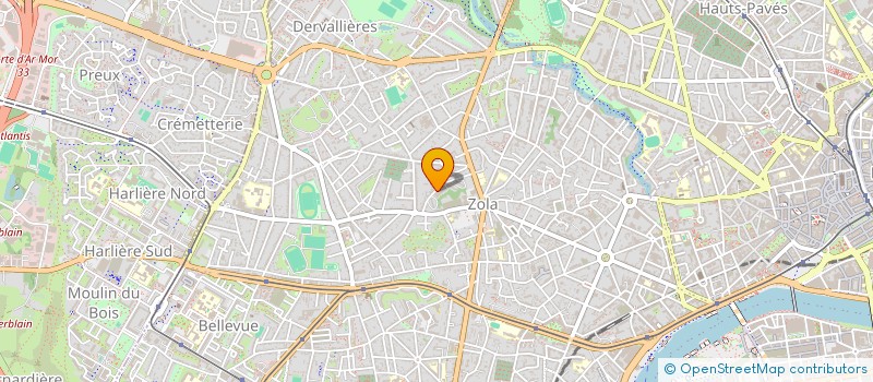 localisation de l'entreprise MADAME BERNADETTE CHAZE  NANTES