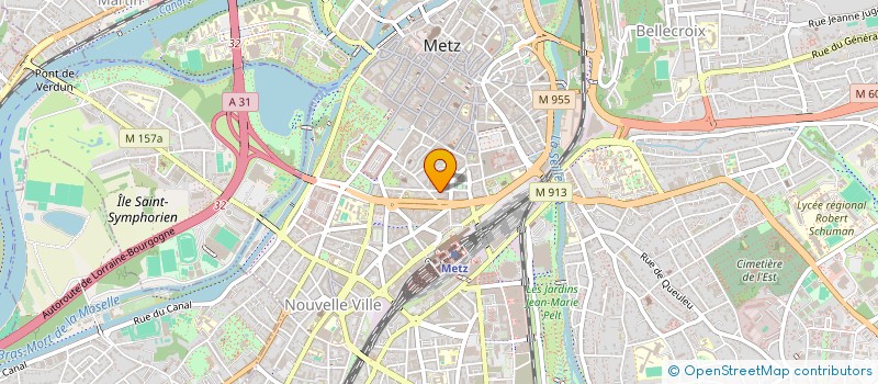 localisation de l'entreprise MADAME BERNADETTE CHEVRIER  METZ