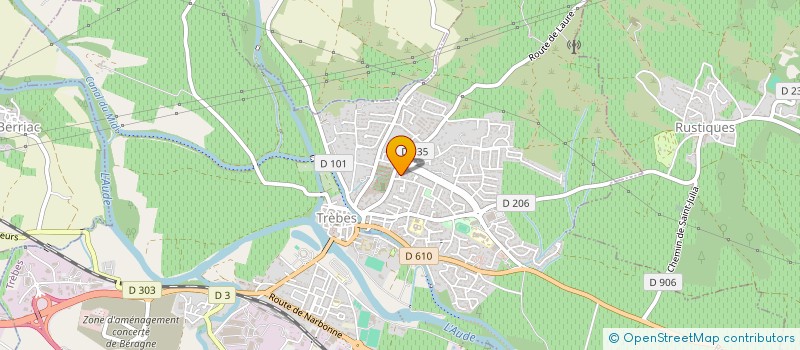 localisation de l'entreprise MADAME BERNADETTE COMBETTES  AIGUES-VIVES