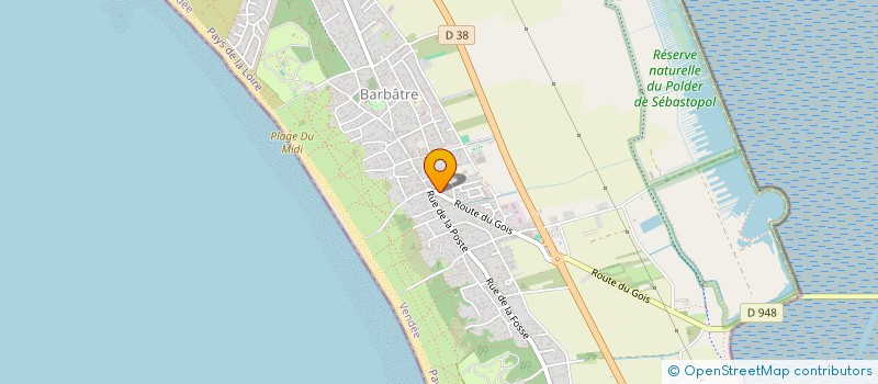localisation de l'entreprise MADAME BERNADETTE CORBREJAUD  BARBATRE