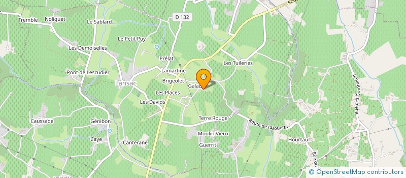 localisation de l'entreprise MADAME BERNADETTE COTTAVOZ à BOURG