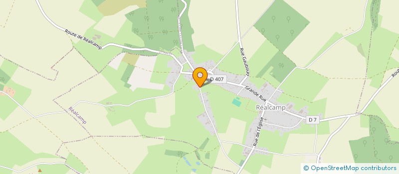 localisation de l'entreprise MADAME BERNADETTE CRESSENT  REALCAMP