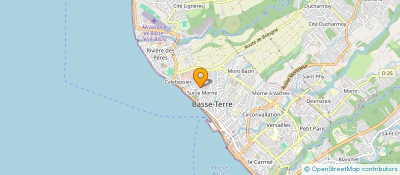 localisation de l'entreprise MADAME BERNADETTE CROUMP  BASSE-TERRE