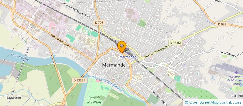 localisation de l'entreprise MADAME BERNADETTE DA ROS à MARMANDE
