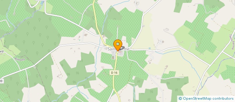 localisation de l'entreprise MADAME BERNADETTE DALLON  SAINT-FERME