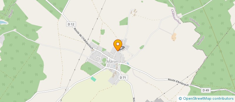 localisation de l'entreprise MADAME BERNADETTE DAUMY à MARON