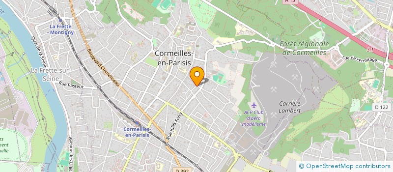 localisation de l'entreprise MADAME BERNADETTE DEMOUTIEZ à CORMEILLES-EN-PARISIS