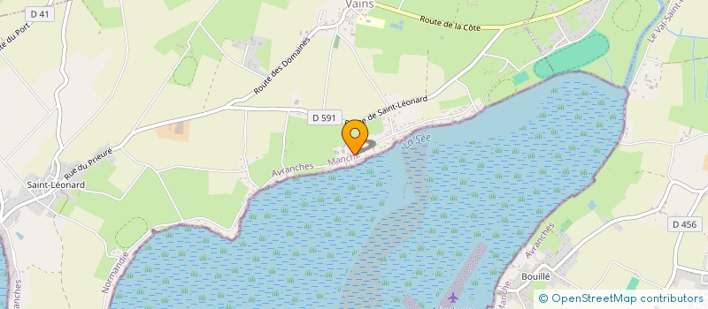 localisation de l'entreprise MADAME BERNADETTE DENIS  VAINS