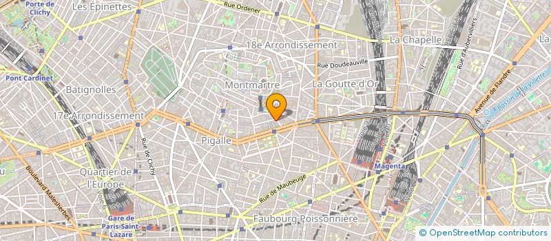 localisation de l'entreprise MADAME BERNADETTE DESCHAMPS à PARIS