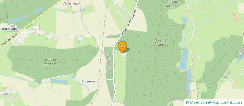 localisation de l'entreprise MADAME BERNADETTE DU GARDIN  PARAY LE MONIAL