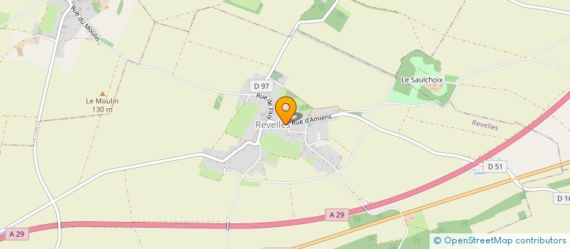 localisation de l'entreprise MADAME BERNADETTE DUFOUR  CLAIRY-SAULCHOIX