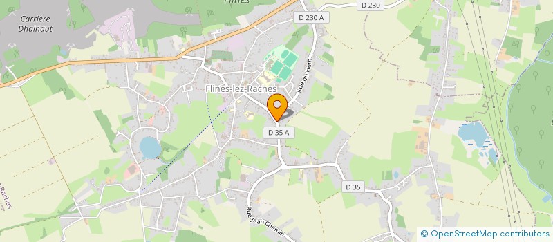 localisation de l'entreprise MADAME BERNADETTE DUYCK  FLINES-LEZ-RACHES