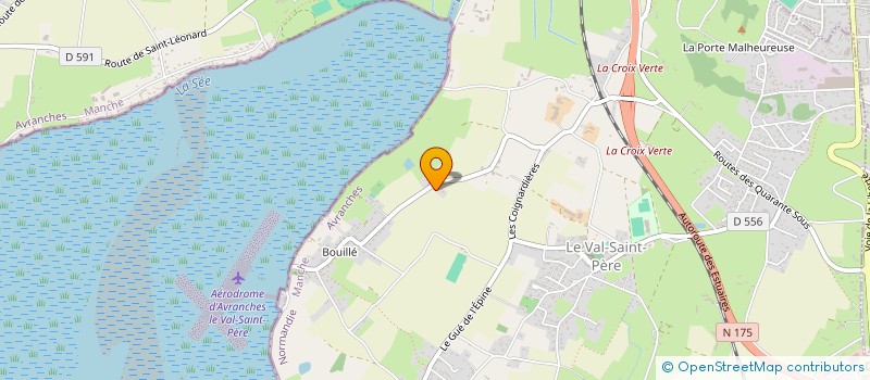 localisation de l'entreprise MADAME BERNADETTE FAUTREL  LE VAL-SAINT-PERE