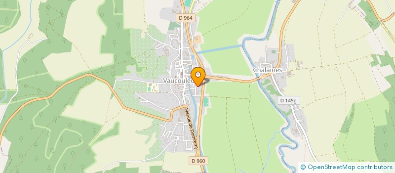 localisation de l'entreprise MADAME BERNADETTE FILLIOUX à VAUCOULEURS