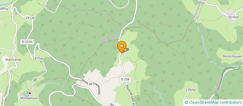 localisation de l'entreprise MADAME BERNADETTE FOLLEAS  LA CHAULME