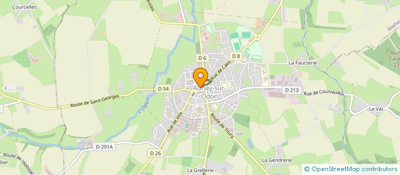 localisation de l'entreprise MADAME BERNADETTE FONTAINE  SOULEUVRE EN BOCAGE