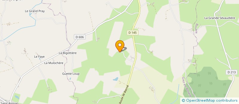 localisation de l'entreprise MADAME BERNADETTE FOURNIER  GREZ-EN-BOUERE